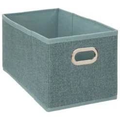 BOITE DE RANGEMENT 15X31CM PETROLE CHINE