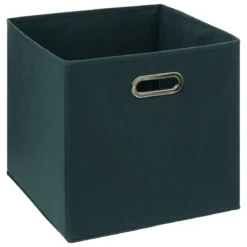BOITE DE RANGEMENT 31X31CM PETROLE