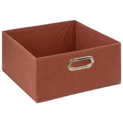 BOITE DE RANGEMENT 31X15CM TERRE SIENNE