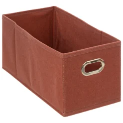 BOITE DE RANGEMENT 15X31CM TERRE SIENNE