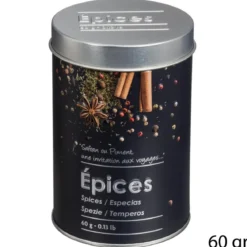 BOITE EPICES BLACK EDITION RELIEF 2