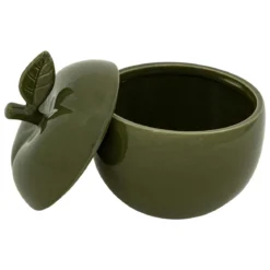 BOITE FORME POMME FAMILY CORNER CERAMIQUE D.17.5CM