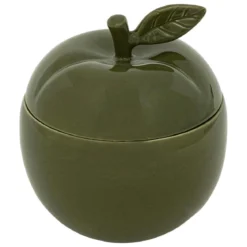 BOITE FORME POMME FAMILY CORNER CERAMIQUE D.17.5CM