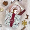 BOITE GATEAU NOEL D.25CM