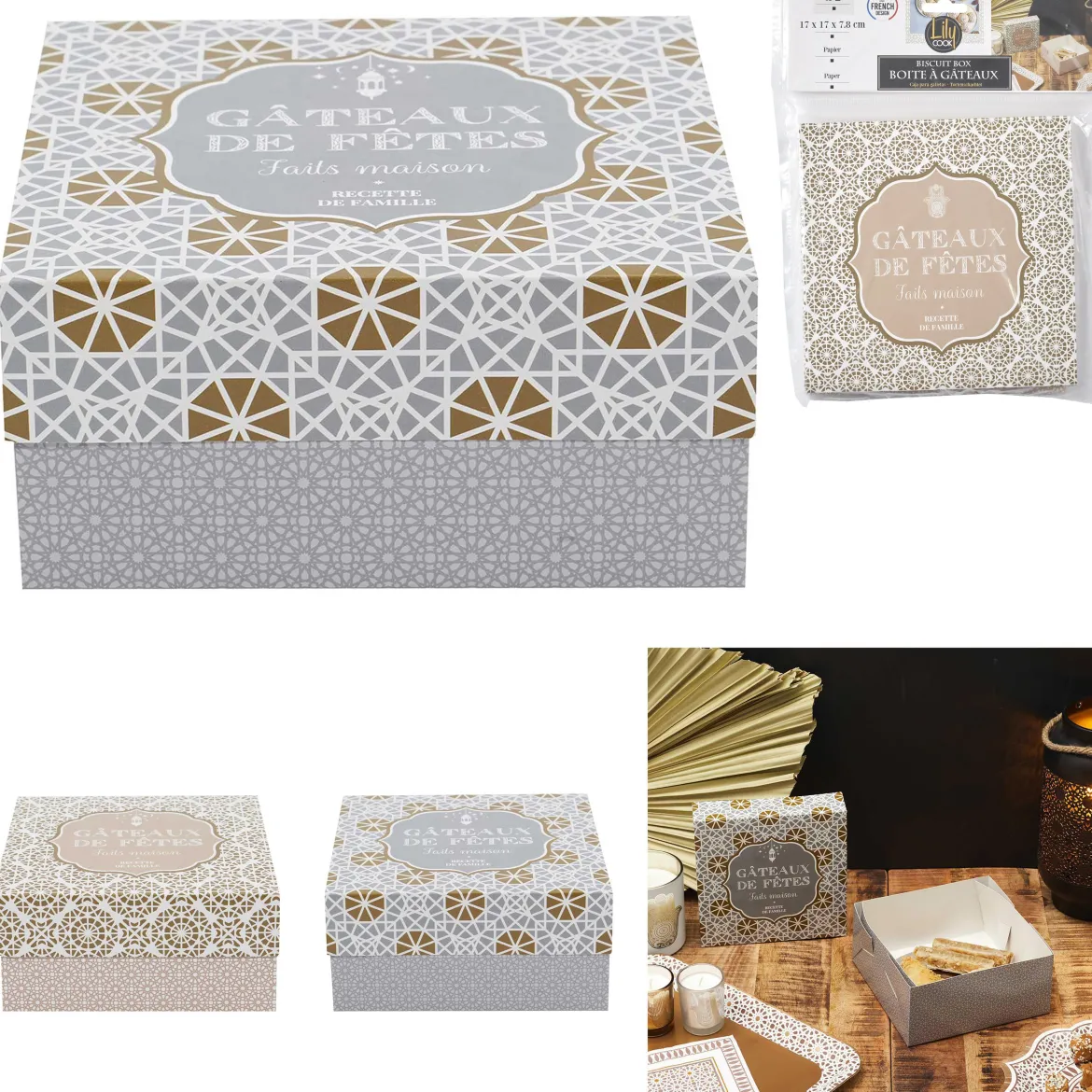 BOITE GATEAUX 17X7.8CM