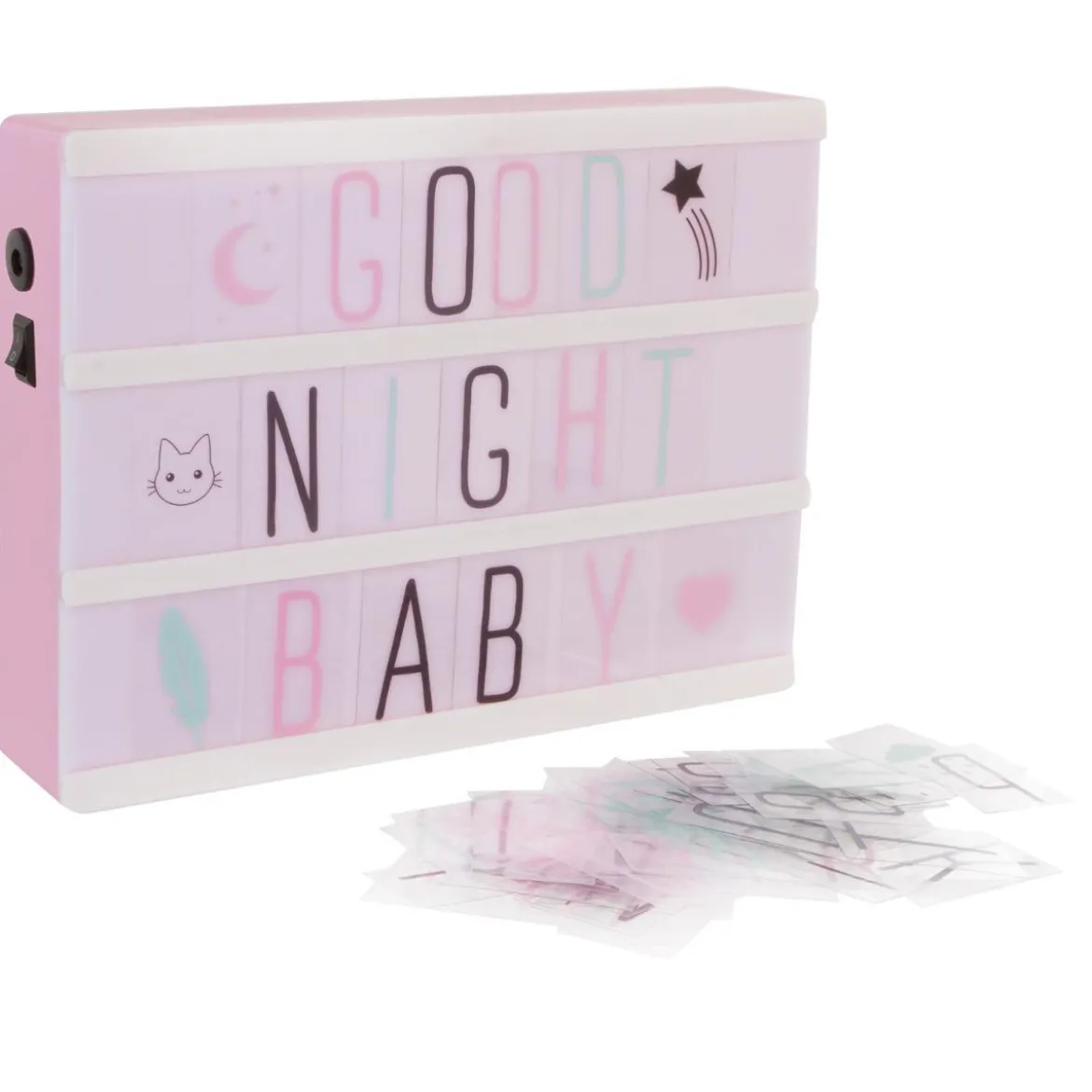 BOITE LUMINEUSE A5 COULEUR KID