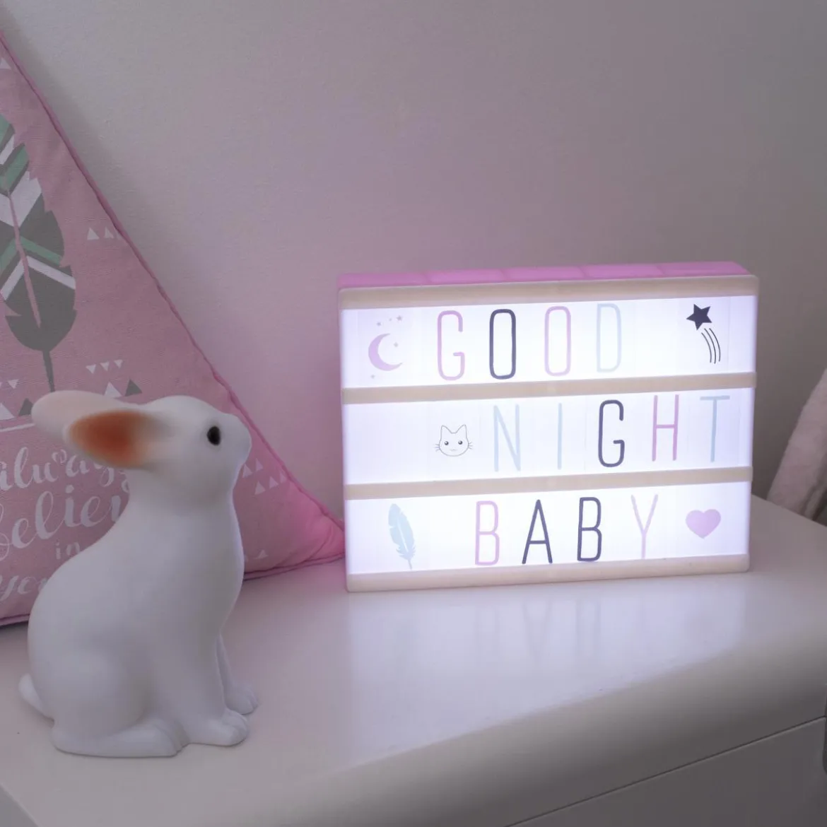 BOITE LUMINEUSE A5 COULEUR KID
