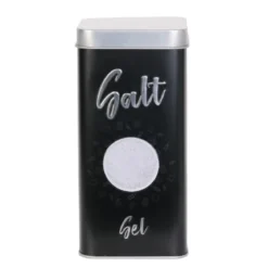BOITE METAL SEL 8X8X16.5CM