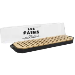 BOITE PAIN COUVERCLE TRANSPARENT BISTROT