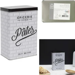 BOITE PATE METAL EMBOSSE BROOKLYN
