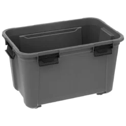 BOITE PLASTIQUE NOIR BUNKER PLUS 55L