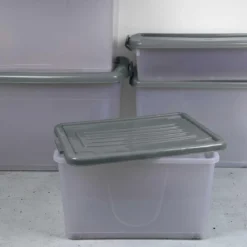 BOITE RANGEMENT PLASTIQUE 50L