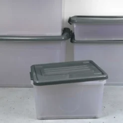 BOITE RANGEMENT PLASTIQUE 35L