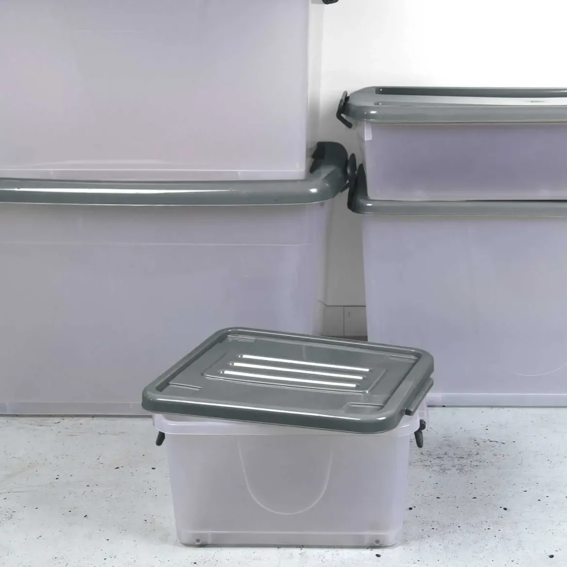 BOITE RANGEMENT PLASTIQUE 17L