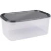 BOITE RECTANGLE AVEC COUVERCLE 4.4L ANTHRACITE
