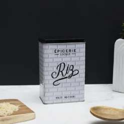 BOITE RIZ METAL EMBOSSE BROOKLYN