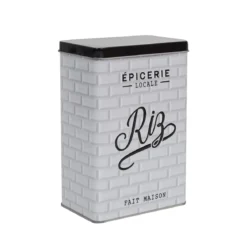 BOITE RIZ METAL EMBOSSE BROOKLYN