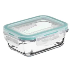 BOITE VERRE RECTANGLE CLIPS 800ML