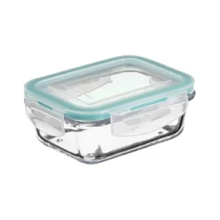 BOITE VERRE RECTANGLE CLIPS 540ML
