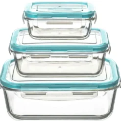 BOITE VERRE RECTANGLE X3 CLIPEAT