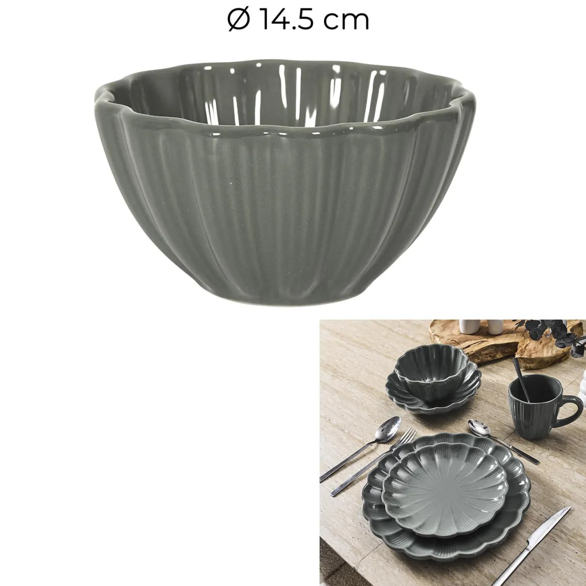 BOL CALISTA GRIS 55CL M12