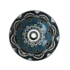BOL MANDALA BLEU D.15CM