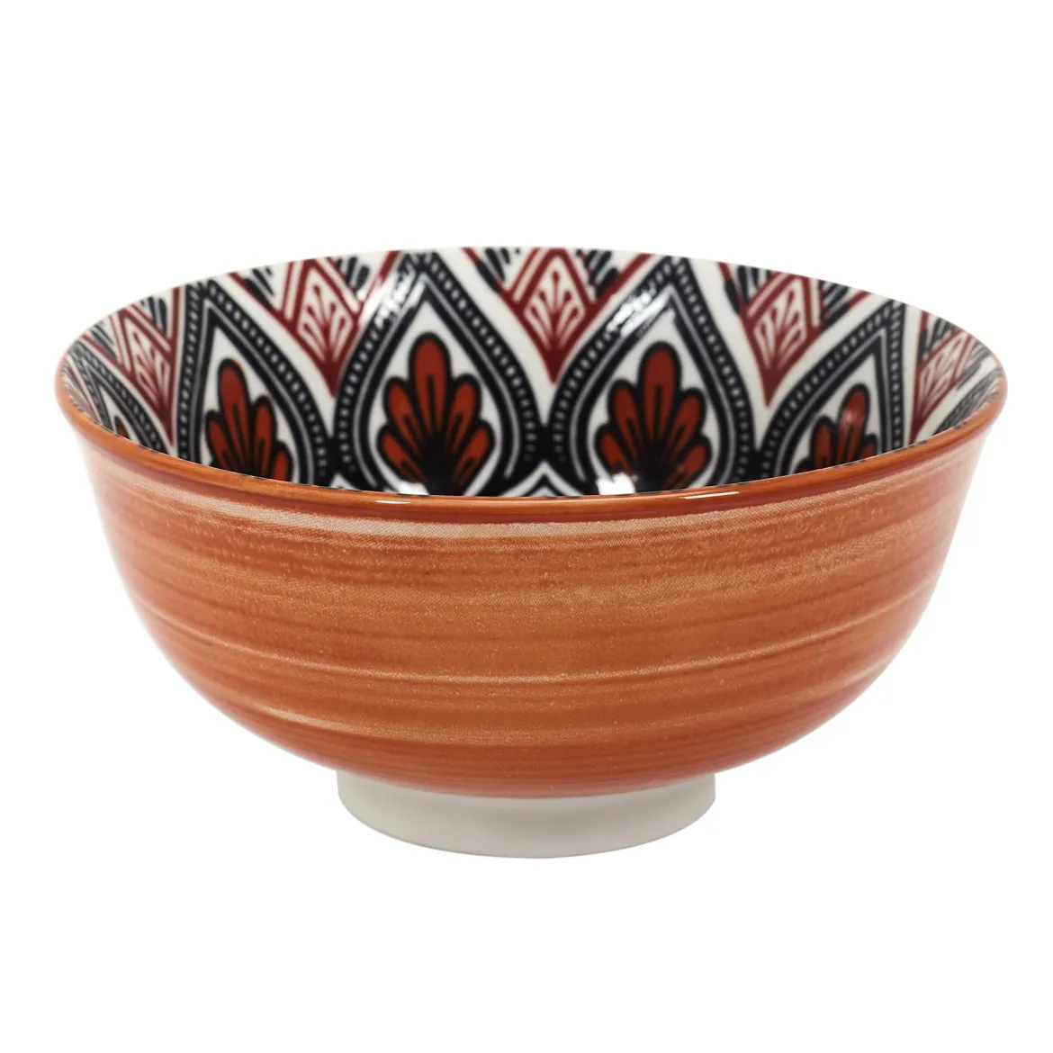 BOL MANDALA ORANGE D.12CM