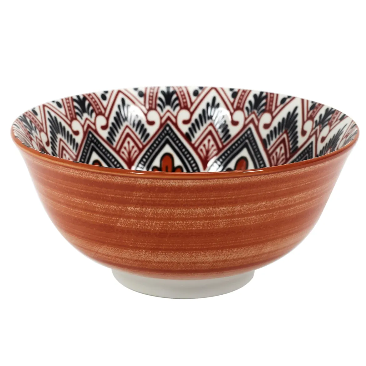 BOL MANDALA ORANGE D.15CM