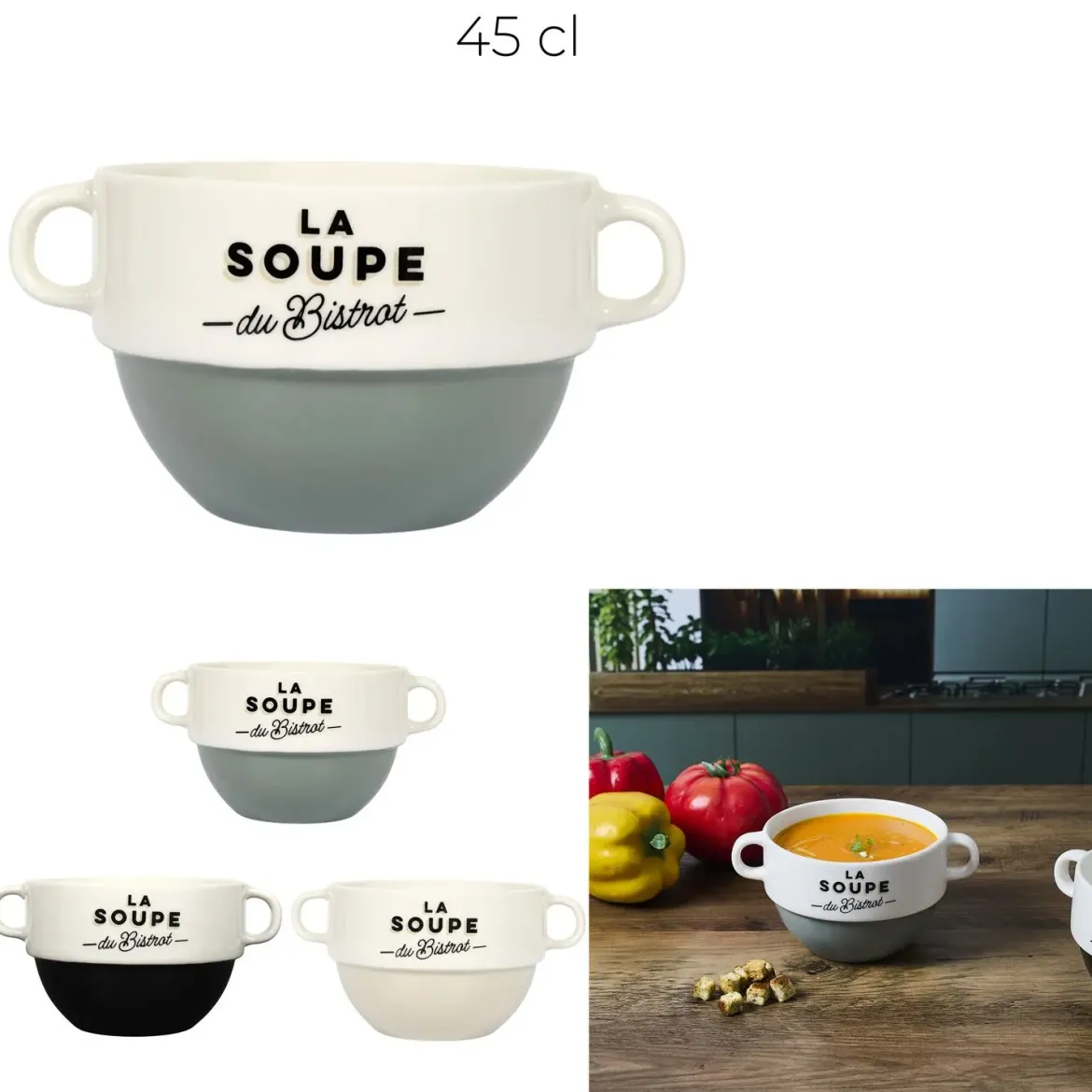 BOL SOUPE BISTROT 45CL