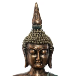 BOUDDHA ASSIS RESINE H.72.5CM