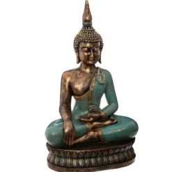 BOUDDHA ASSIS RESINE H.72.5CM