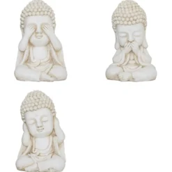 BOUDDHA DECO EXTERIEUR ILAN H.34CM