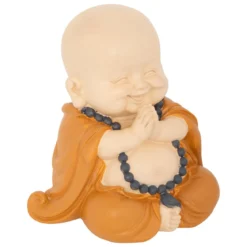 BOUDDHA RESINE BAYA H.16CM
