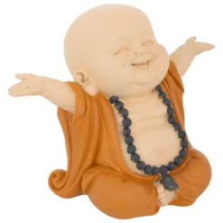 BOUDDHA RESINE BAYA H.16CM