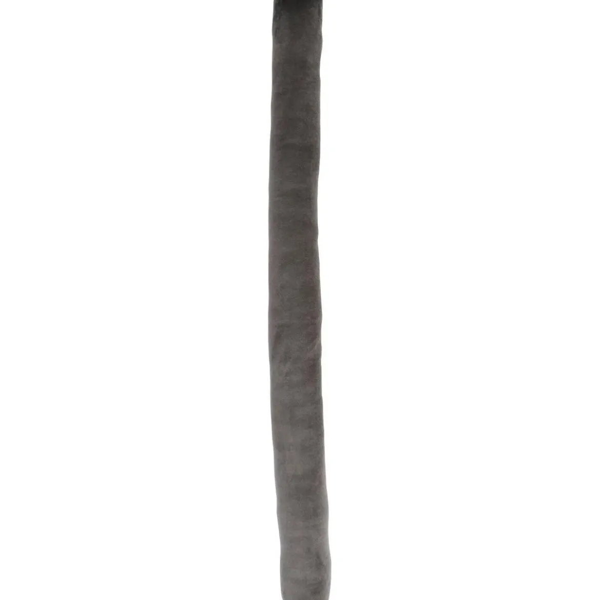 BOUDIN DE P SIMPLE BOURRELET VELOURS 80CM ANNEES 30 GRIS F