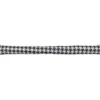 BOUDIN PORTE SIMPLE BOURRELET 80CM PIED DE POULE BLANC