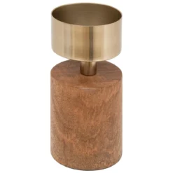 BOUGEOIR BOIS NOYI TAILLE M