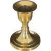 BOUGEOIR METAL OR H.7.5CM