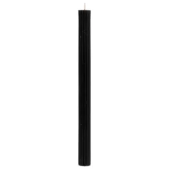 BOUGIE BATON DEMI NOIR H.26CM