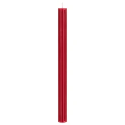 BOUGIE BATON DEMI ROUGE H.26CM