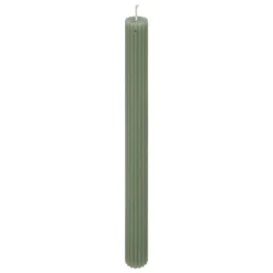 BOUGIE BATON DEMI VERT H.26CM