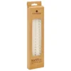 BOUGIE BATON TWIST MANY BLANC H.25CM X4 PIECES
