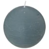 BOUGIE BOULE OLIA BLEU ORAGE D.10CM