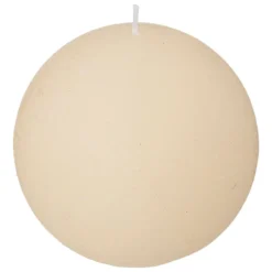 BOUGIE BOULE OLIA IVOIRE D.10CM