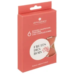 BOUGIE CHAUFFE PLAT IZOR FRUIT DES BOIS X6 PIECES