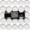 BOUGIE CHAUFFE PLAT MANY BLANC D.3.7CM X50 PIECES