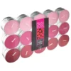 BOUGIE CHAUFFE PLAT PARFUMEE FRAMBOISE NINA X30