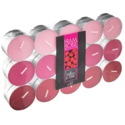 BOUGIE CHAUFFE PLAT PARFUMEE FRAMBOISE NINA X30