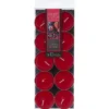 BOUGIE CHAUFFE PLAT PARFUMEE FRUIT ROUGE X10 PIECES