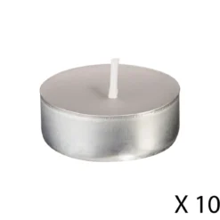 BOUGIE CHAUFFE PLAT PARFUMEE JASMIN NINA X30